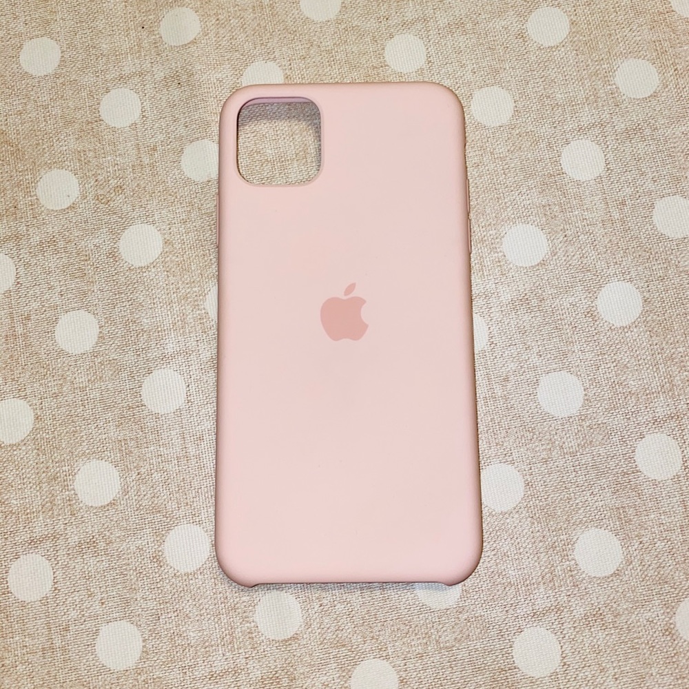 iPhone 11 Pro Max Silicone Case - Pink Sand